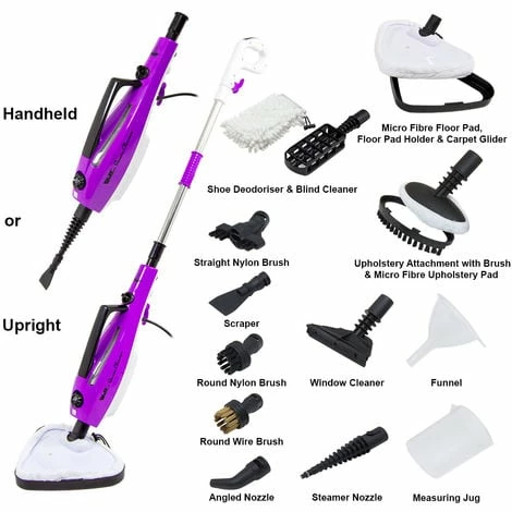 Wolf Pro 1500w 14in1 Multifunction Steam Cleaner 1 Wolf Pro 1500w 14in1 Multifunction Steam Cleaner