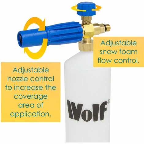 Wolf Snow Foam Applicator With Attachments 4 Wolf Snow Foam Applicator With Attachments - Image 4