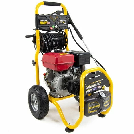 Formula Wolf 500 Petrol Pressure Washer, Curved Lance & Turbo Nozzle 1 Formula Wolf 500 Petrol Pressure Washer, Curved Lance & Turbo Nozzle