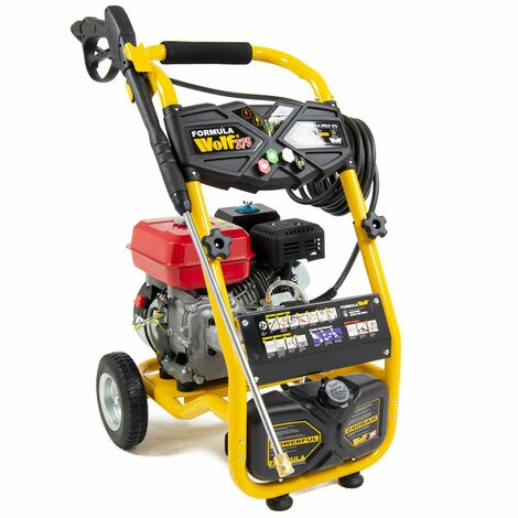 Formula Wolf 275 Petrol Pressure Washer, Curved Lance & Patio Cleaner 1 Formula Wolf 275 Petrol Pressure Washer, Curved Lance & Patio Cleaner
