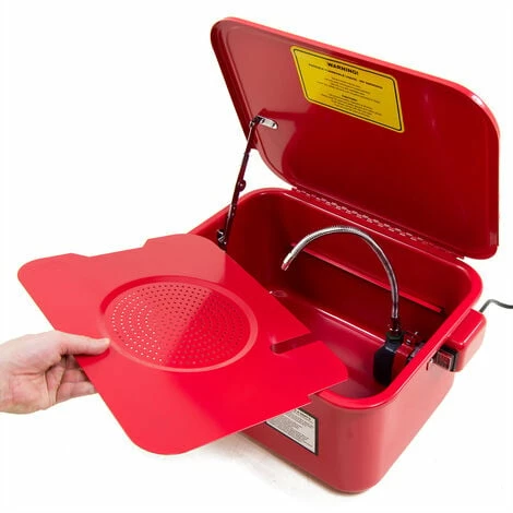 Wolf 3.5 Gallon Bench Top Parts Washer Cleaning & Degreasing Tank 5 Wolf 3.5 Gallon Bench Top Parts Washer Cleaning & Degreasing Tank - Image 5