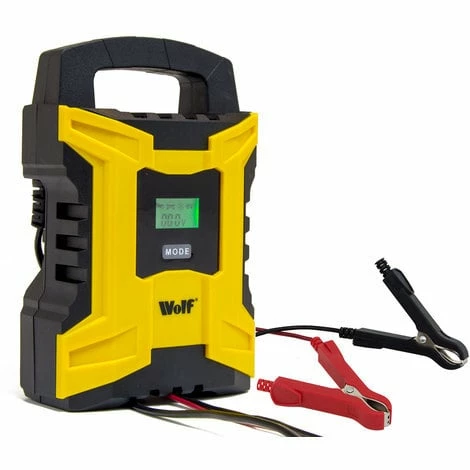 Wolf Intelligent 2A/10A 6v & 12v Battery Charger WBC180 1 Wolf Intelligent 2A/10A 6v & 12v Battery Charger WBC180